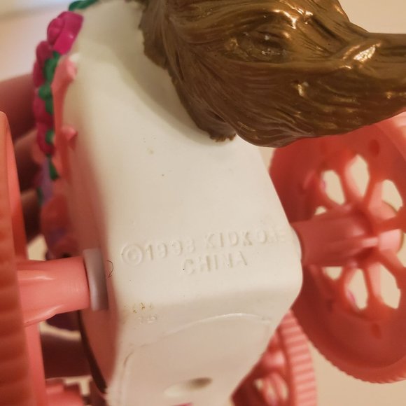 Kidkore 1998 Circus Fair Tiger Pig Zebra Pull Toy Camel Horse Vintage - Picture 8 of 8